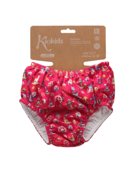 Bañador pañal bebé niña 