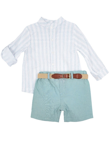 Conjunto infantil vestir 