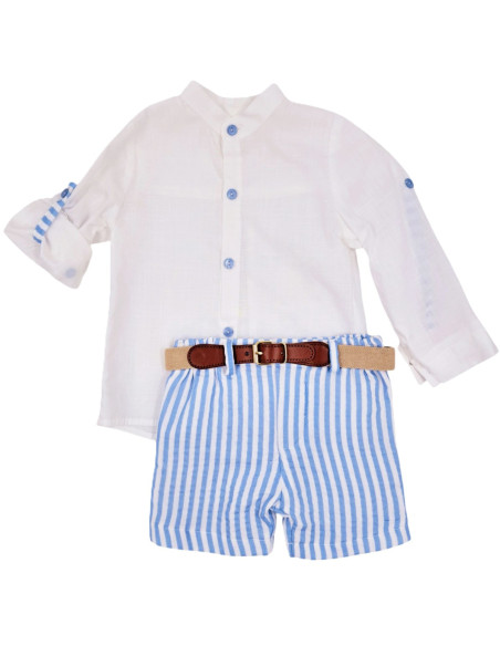 Conjunto infantil vestir 