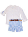 Conjunto infantil vestir 