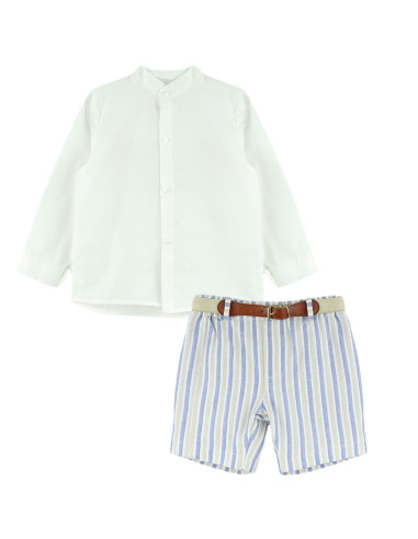 Conjunto infantil vestir 