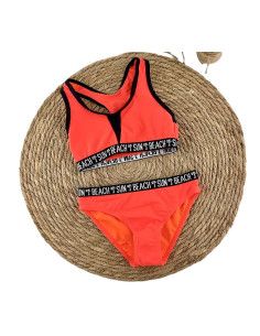Conjunto bikini sport niña  2