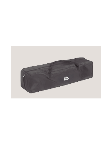 Cuna de viaje gris plegable 