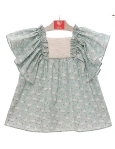 Vestido de tela infantil 