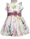 Vestido flores infantil 