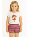 Conjunto short infantil niña 