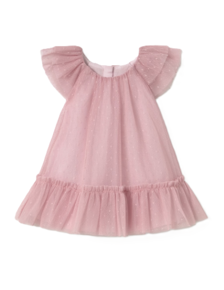 Vestido tul recién nacida 