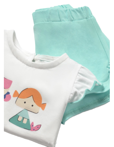 Conjunto 2 piezas bebé niña 