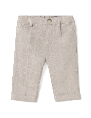 Pantalón largo vestir bebé niño 