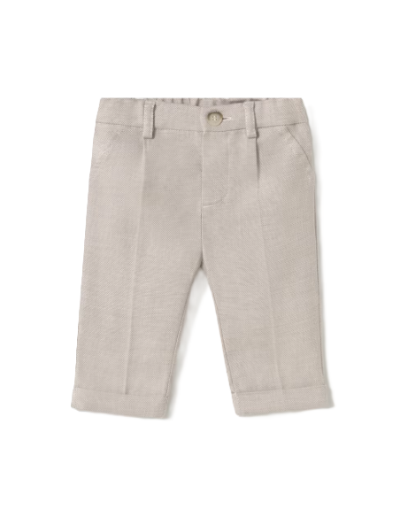 Pantalón largo vestir bebé niño 
