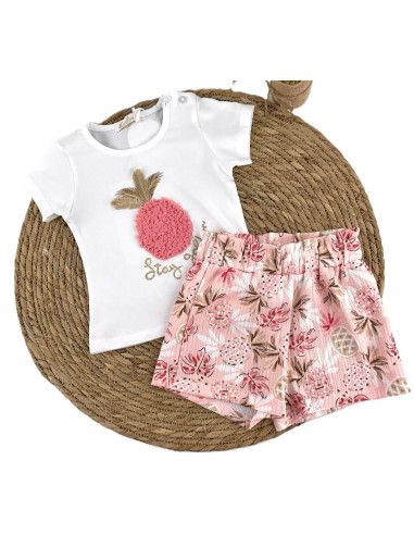 Conjunto piña short infantil 