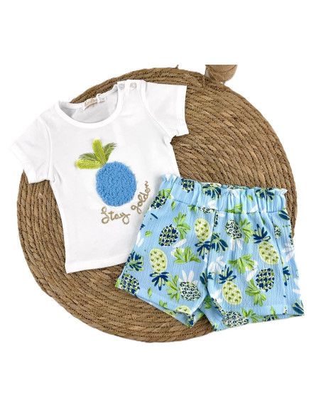 Conjunto piña short infantil 
