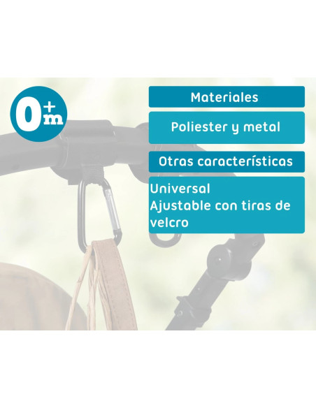Ganchos para carros de bebé 