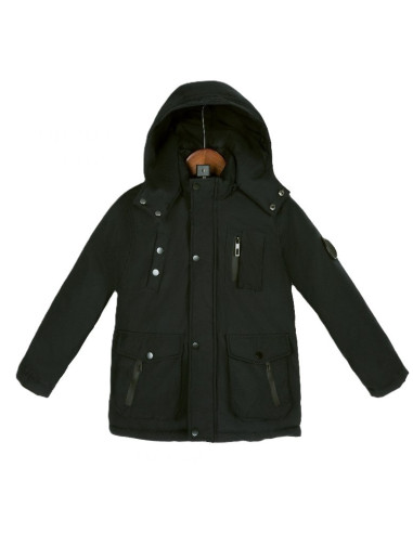 Chaquetón con capucha niño 