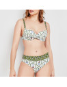 Bikini verde mujer 