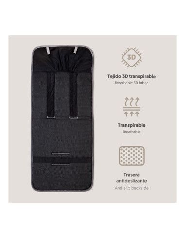 Colchoneta universal + protectores para silla 