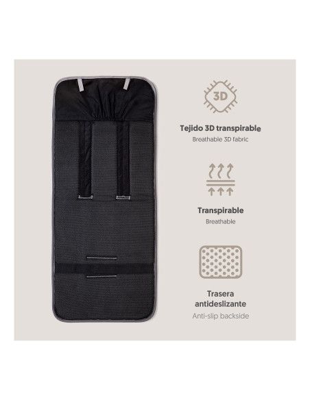 Colchoneta universal + protectores para silla 