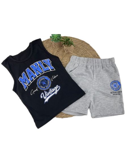 Conjunto 2 piezas Vintage niño 