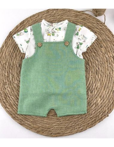 Conjunto peto super bebé niño 