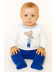 Conjunto polaina ratón bebé niño [product.brand] 1 - Ropa para Bebé | dyley | 