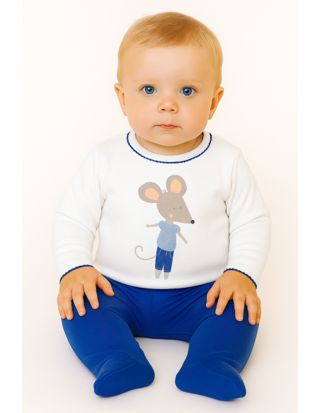 Conjunto polaina ratón bebé niño [product.brand] 1 - Ropa para Bebé | dyley | 