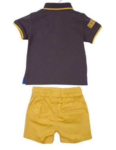 Conjunto polo y bermuda de niño 