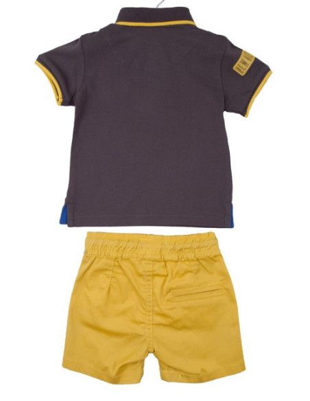 Conjunto polo y bermuda de niño 