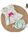 Vestido con braguita bebé niña 