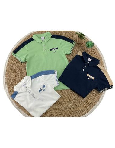 Polo cuello mao para niño 