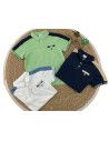 Polo cuello mao para niño 