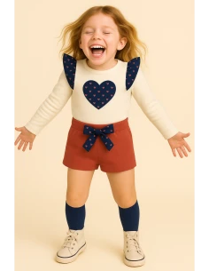 Conjunto dos piezas bebé niña 