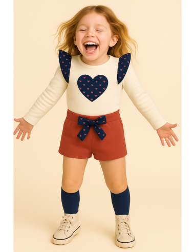 Conjunto dos piezas bebé niña 