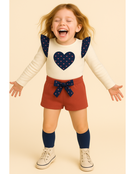 Conjunto dos piezas bebé niña 