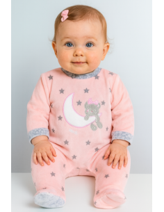 Pelele largo tundosado noche bebé [product.brand] 1 - Ropa para Bebé | dyley | 