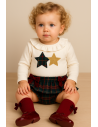 Conjunto bebé niña estrellas 