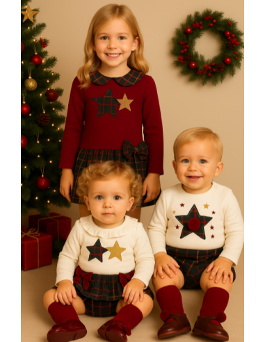 Conjunto bebé niño estrella 