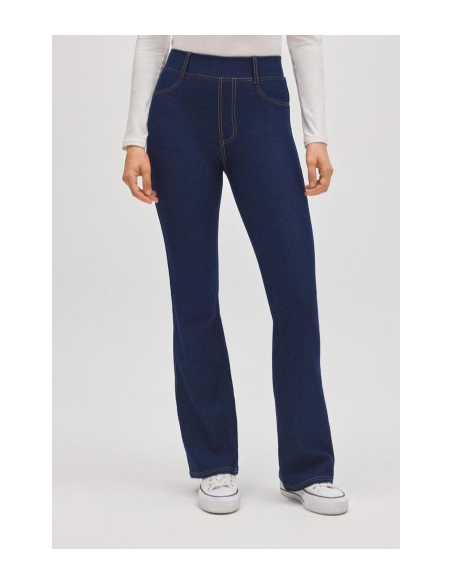 Leggins acampanado tiro alto mujer 