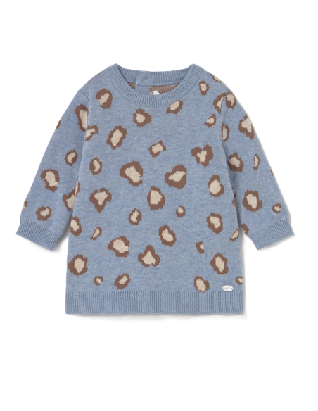 Vestido tricot bebé niña 