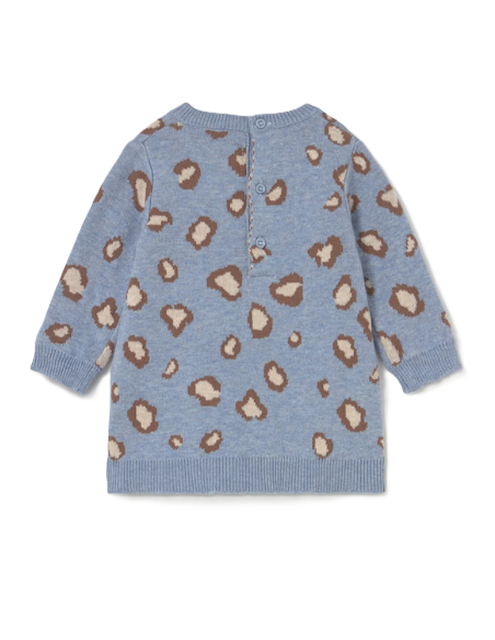 Vestido tricot bebé niña 