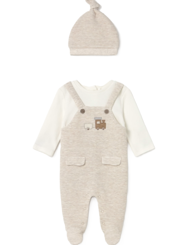 Peto pelele con gorro para bebé [product.brand] 1 - Ropa para Bebé | dyley | 