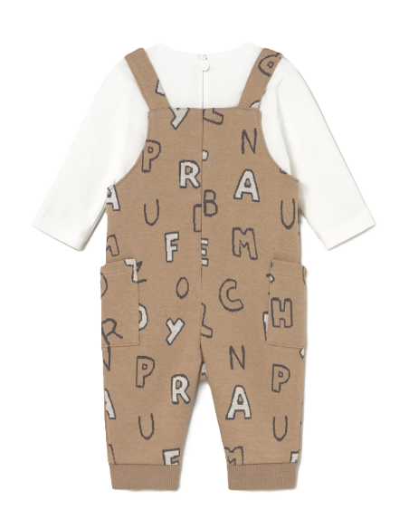 Peto letras para bebé 