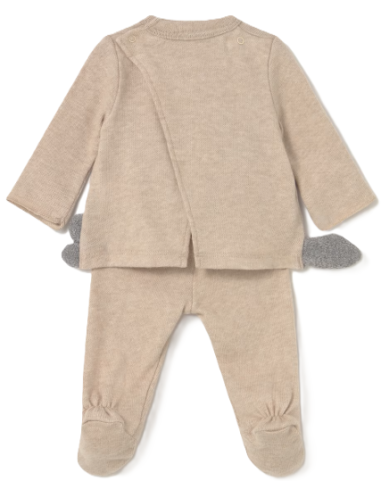 Conjunto 2 piezas polaina bebé 