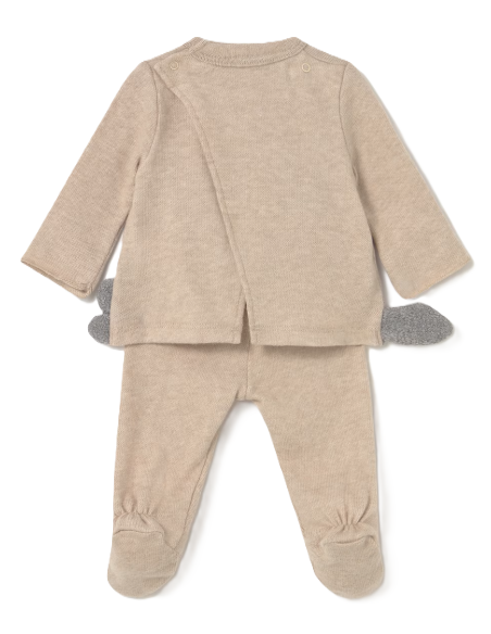 Conjunto 2 piezas polaina bebé 