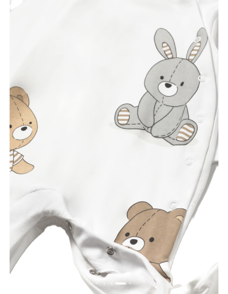 Pijama algodón fino bebé niño 