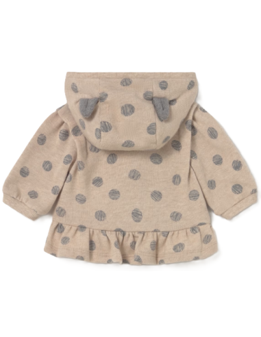 Conjunto 3 piezas punto bebé niña 