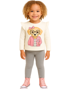 Conjunto perrito niña 