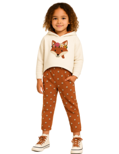Conjunto zorrro niña 