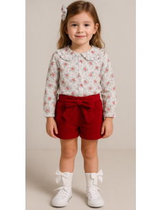 Conjunto 2 piezas short niña 