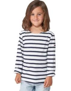 Camiseta manga larga rayas niño 