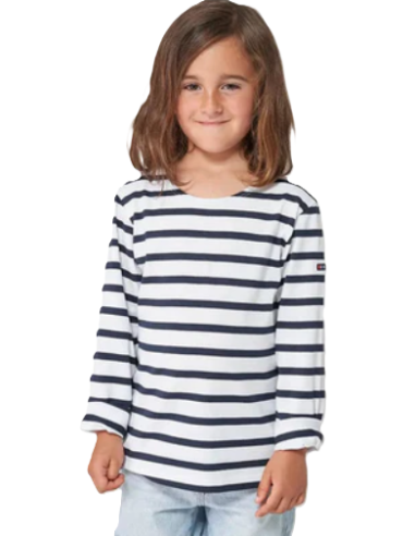 Camiseta manga larga rayas niño 